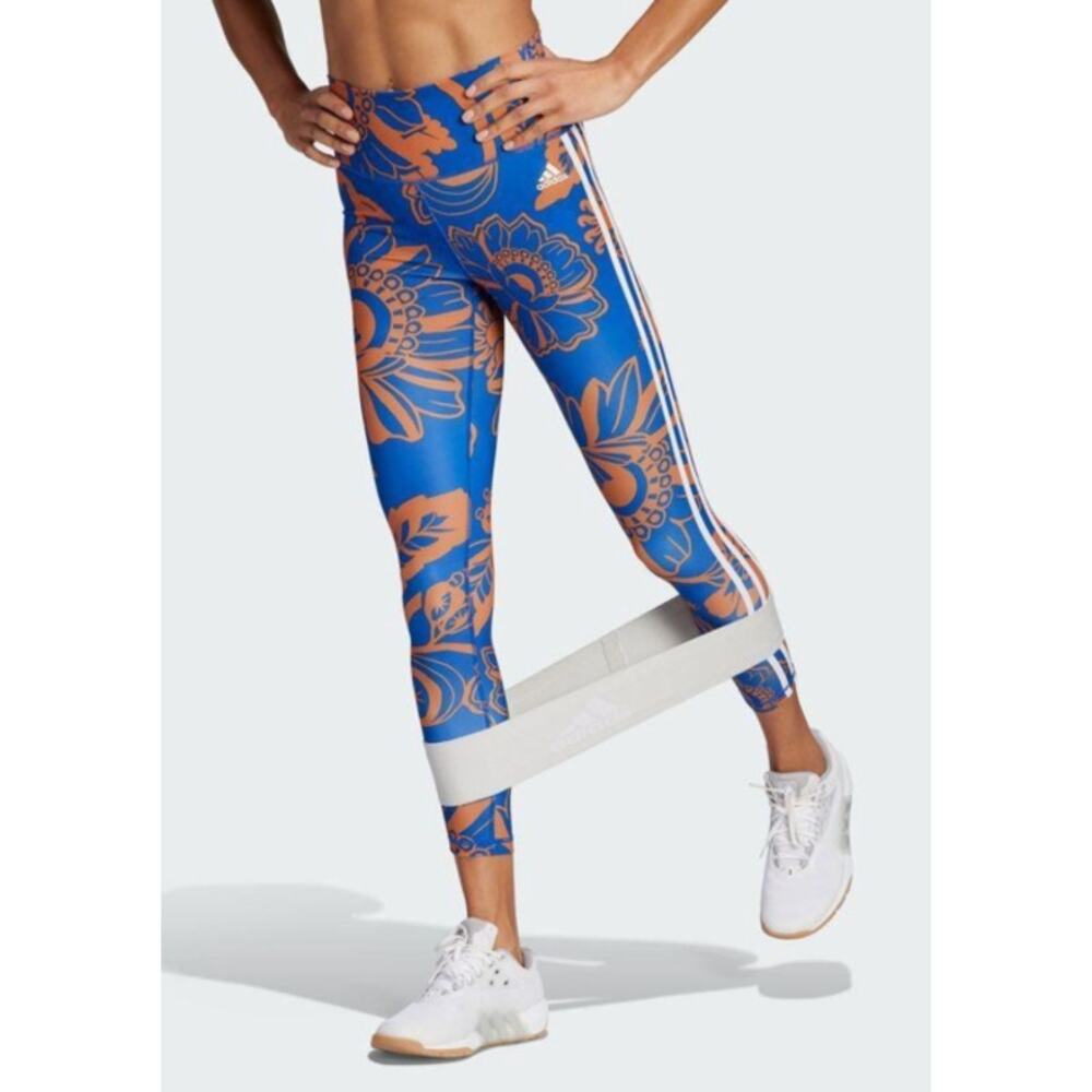 EUC Adidas x Farm Rio Leggings Size Medium
